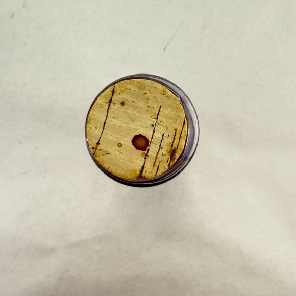 Vintage Apothecary Purple Glass Bottle With Cork Lid - Picture 5 of 13